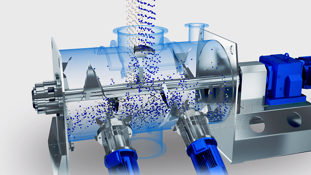 粉體混合機三維動畫視頻